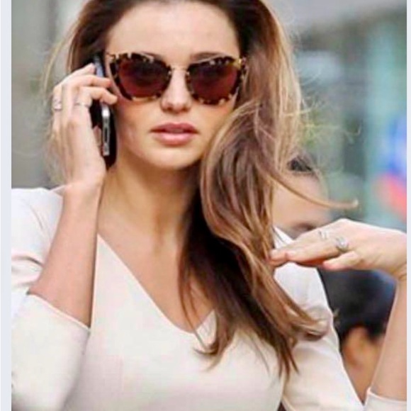 BNIB miu miu butterfly tortoiseshell sunglasses - Picture 11 of 12